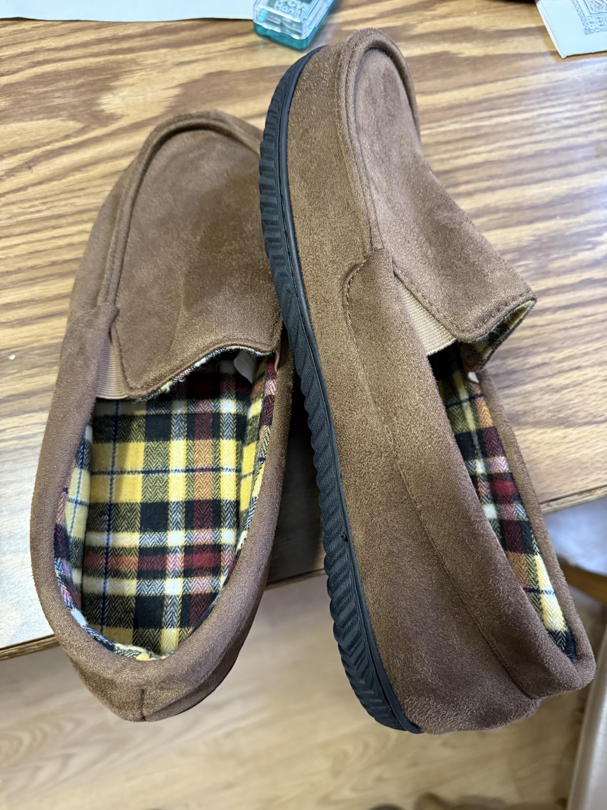 RockDove Men's Alexander Flannel Lined Loafer Slipper customer photo 1