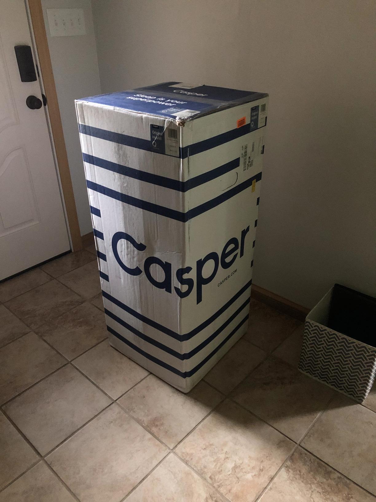 Casper Sleep Original Hybrid Twin Mattress - Medium Feel with Zoned Support - Motion Isolation - Breathable, Cooling Memory Foam - 100-Night Trial - CertiPUR-US customer photo 1