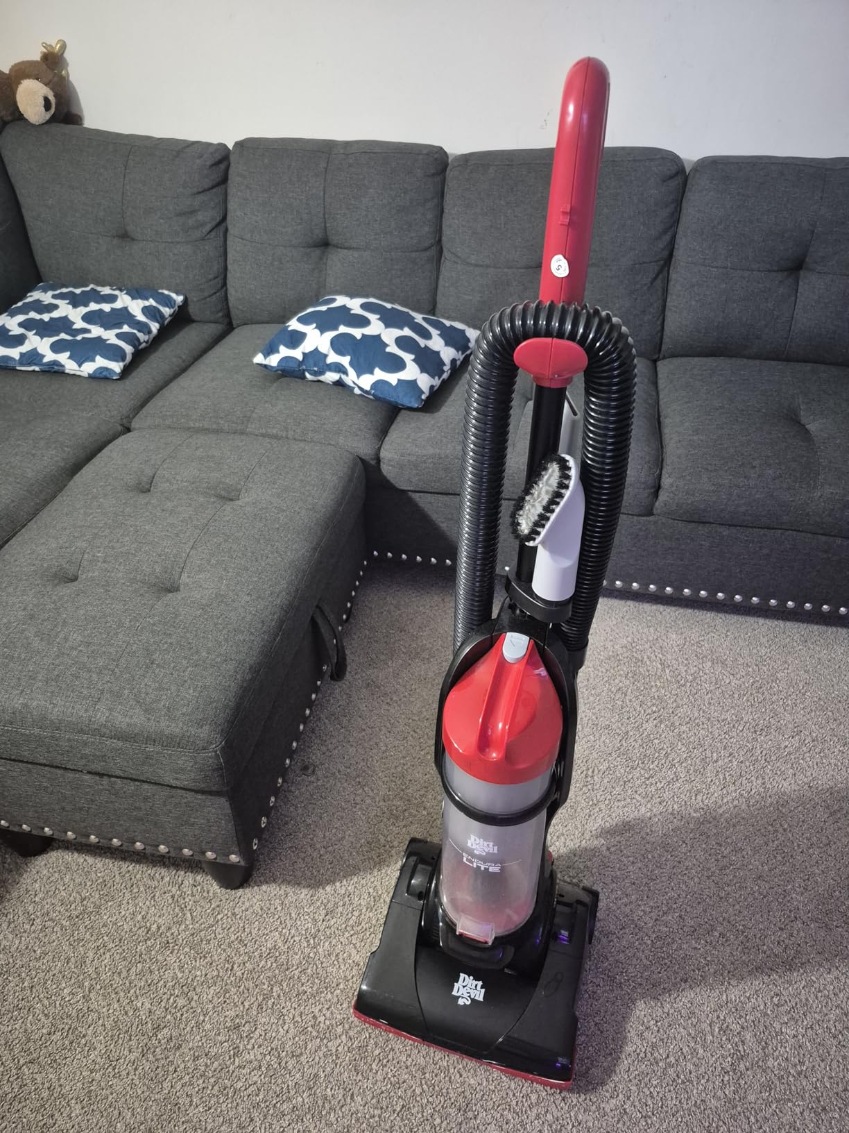 Dirt Devil Endura Lite Upright Bagless Vacuum Cleaner | For Carpet and Hard Floor, Powerful, Lightweight, Corded Vacuum Cleaners for Home Use customer photo 1