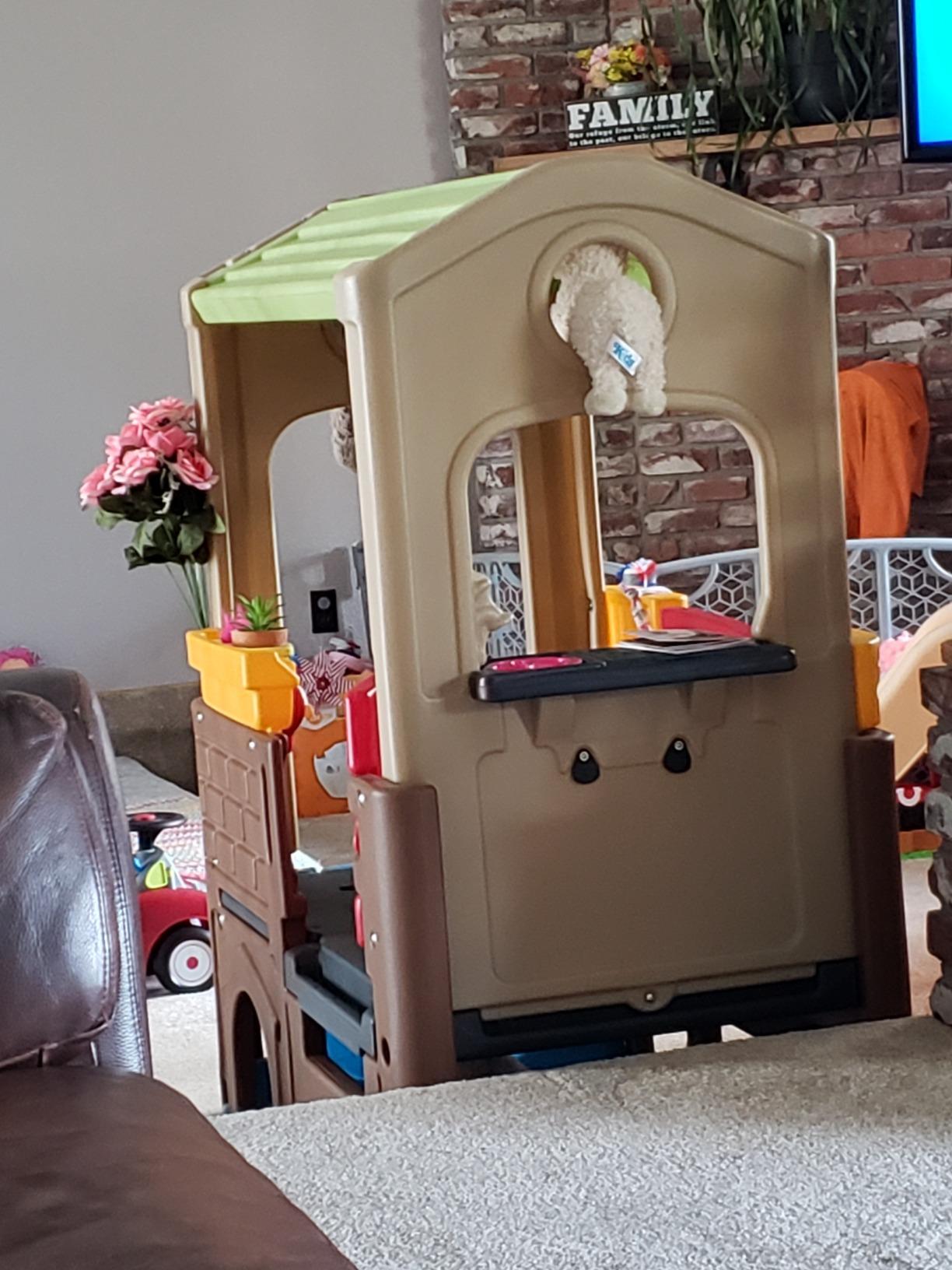 Simplay3 Young Explorers Discovery Playhouse - Indoor or Outdoor Clubhouse and Activity Playset for Toddlers and Kids, Made in USA customer photo 2