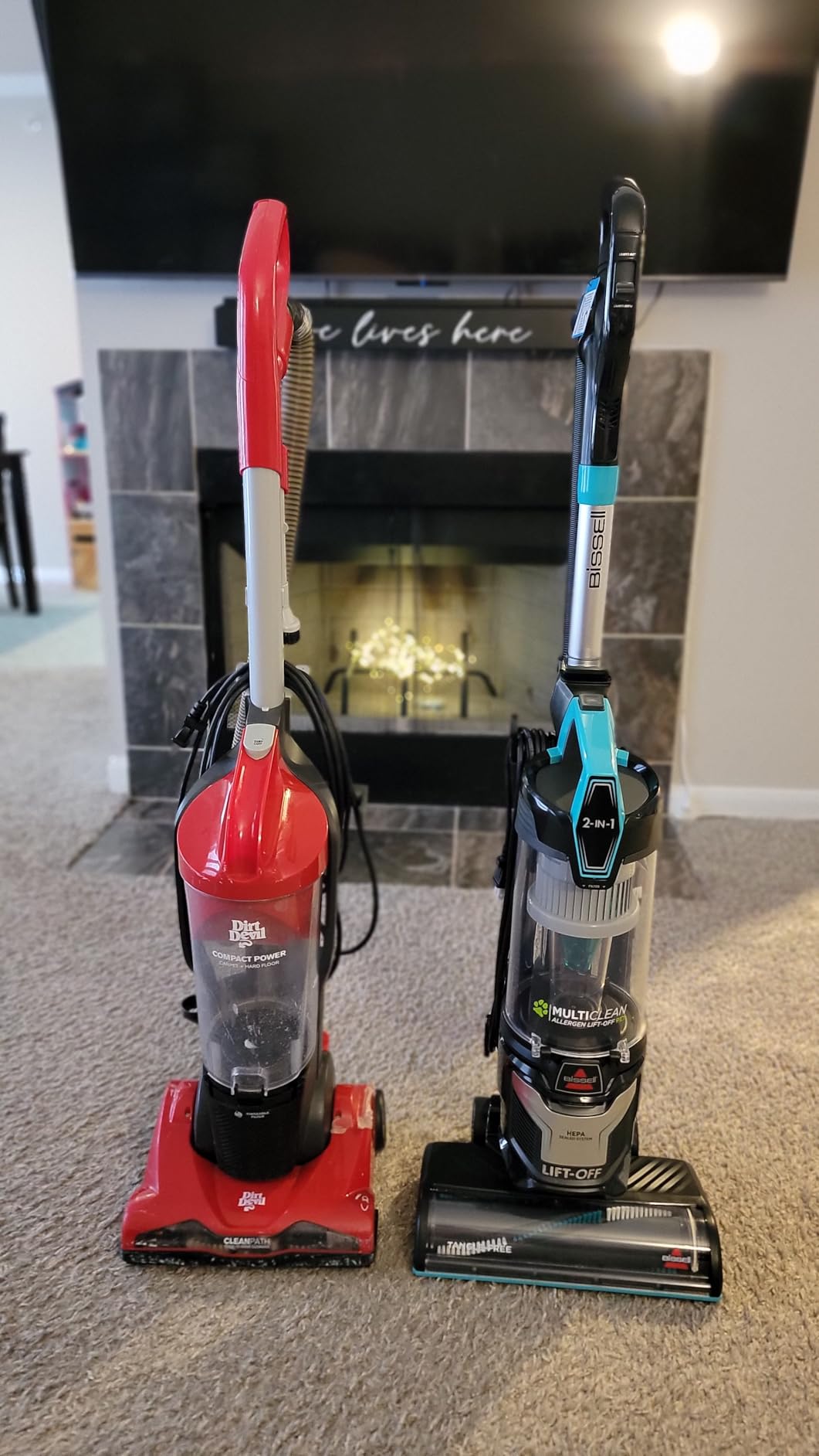 Bissell MultiClean Allergen Lift-Off Pet Vacuum with HEPA Sealed System, Detachable Canister for Stairs & Upholstery, LED Headlights, Tangle-Free Brush Roll, 2998 customer photo 1