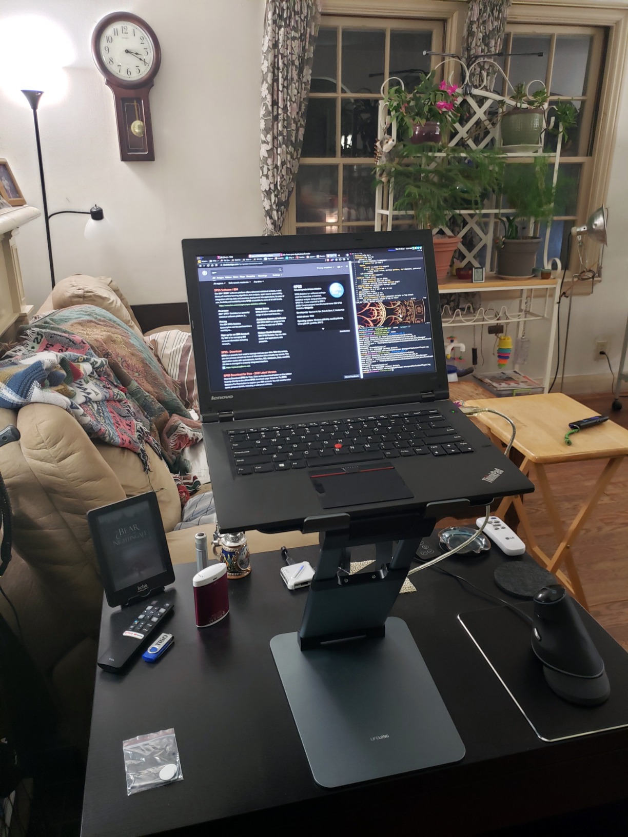Lifelong Aluminum Adjustable Laptop Stand, Extra Tall 20