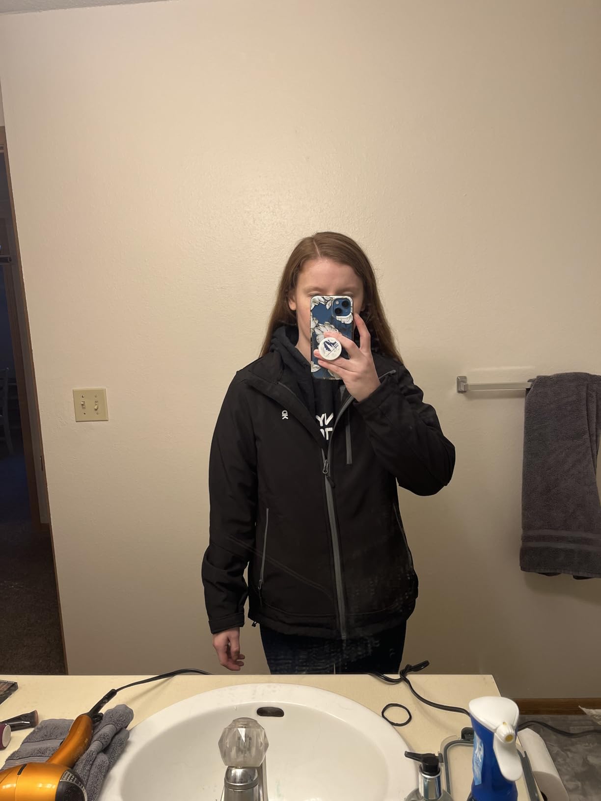 Little Donkey Andy Women's Softshell Jacket, Ski Snowboarding Jacket with Removable Hood, Fleece Lined customer photo 1