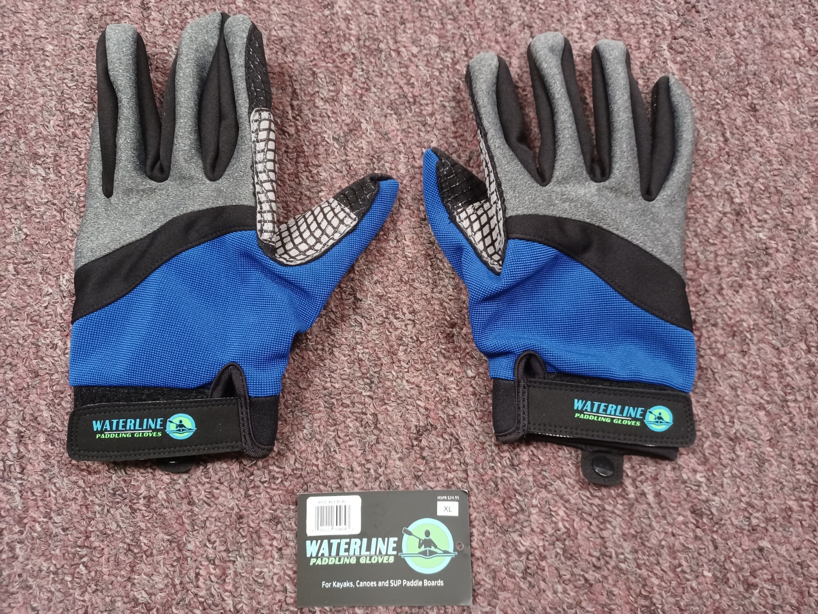 Waterline Full Finger Paddling Gloves for Kayaks, Canoes and SUP Paddle Boards customer photo 2