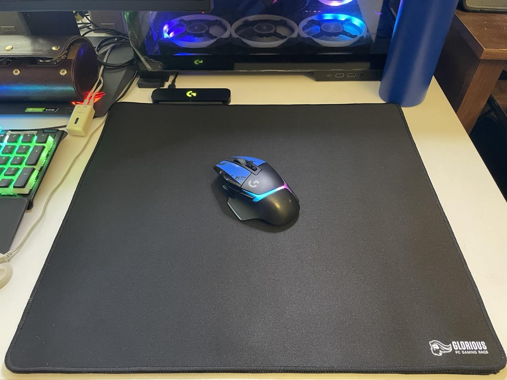 Logitech G502 X Plus Wireless RGB Gaming Mouse - Black | Optical Switches, RGB, 13 Buttons, Infinite Scroll Toggle, Up to 130hr Battery, USB-C, Wireless Charging Capable, for PC/MacOS customer photo 2