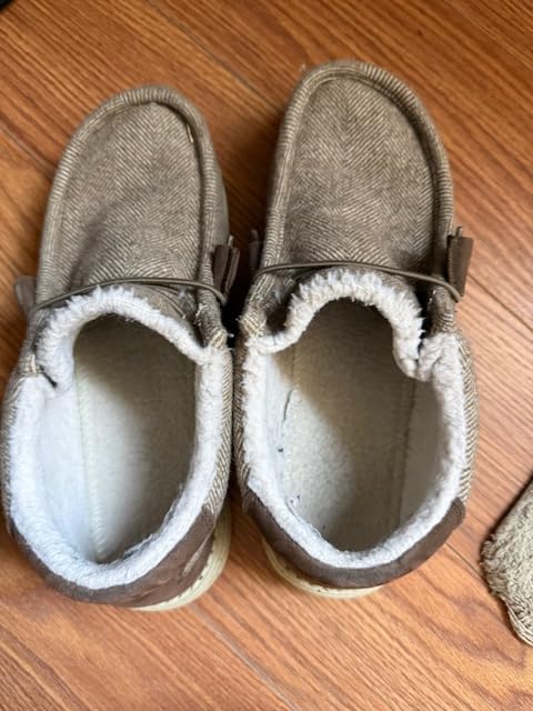 Bruno Marc Men's Slip-on Faux Fur Lined Loafers Casual Shoes customer photo 1