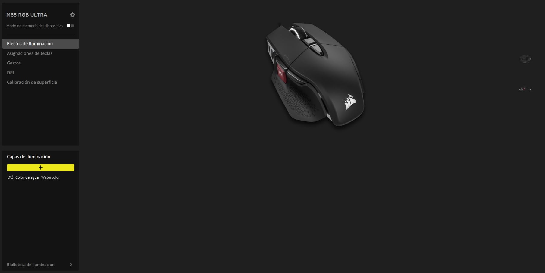 Corsair M65 RGB Ultra Tunable FPS Gaming Mouse Marksman 26,000 DPI Optical Sensor, Optical Switches, AXON Hyper-Processing Technology, Sensor Fusion Control, Tunable Weight System - Black customer photo 2