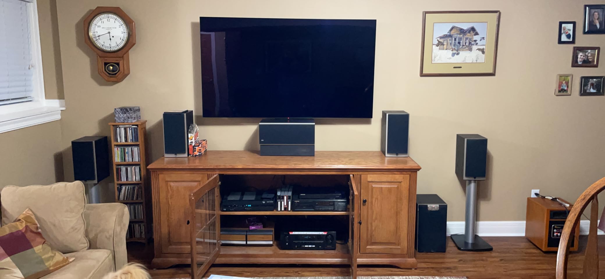 Denon AVR-X1700H 7.2 Channel AV Receiver - 80W/Channel, Built-in HEOS, 8K HDMI with Dolby Atmos, DTS:X, Alexa customer photo 2