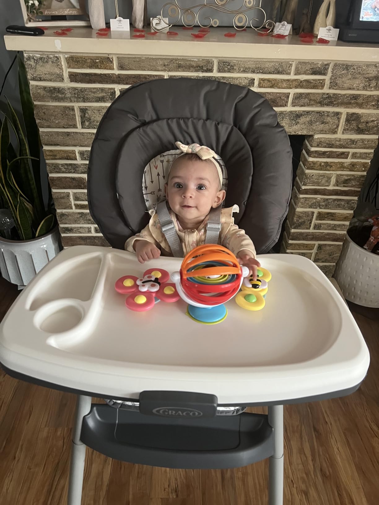 Graco Table2Table Premier Fold 7 in 1 Convertible High Chair | Converts to Dining Booster Seat Kids Table and More Maison customer photo 1