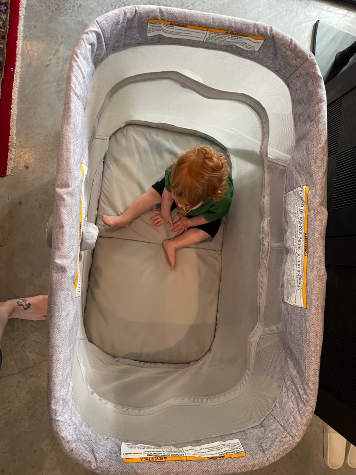 Graco DreamMore Bedside Bassinet Deluxe with Calming Motion Skyler customer photo 2