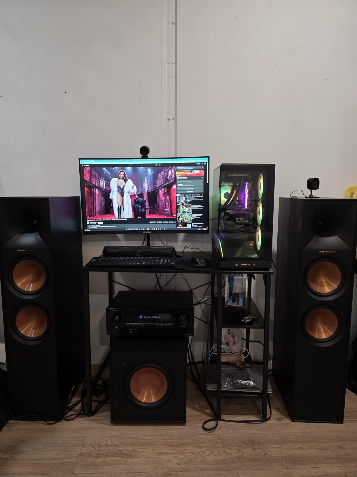 Klipsch Reference Next-Generation R-600F Horn-Loaded Floorstanding Speaker customer photo 2