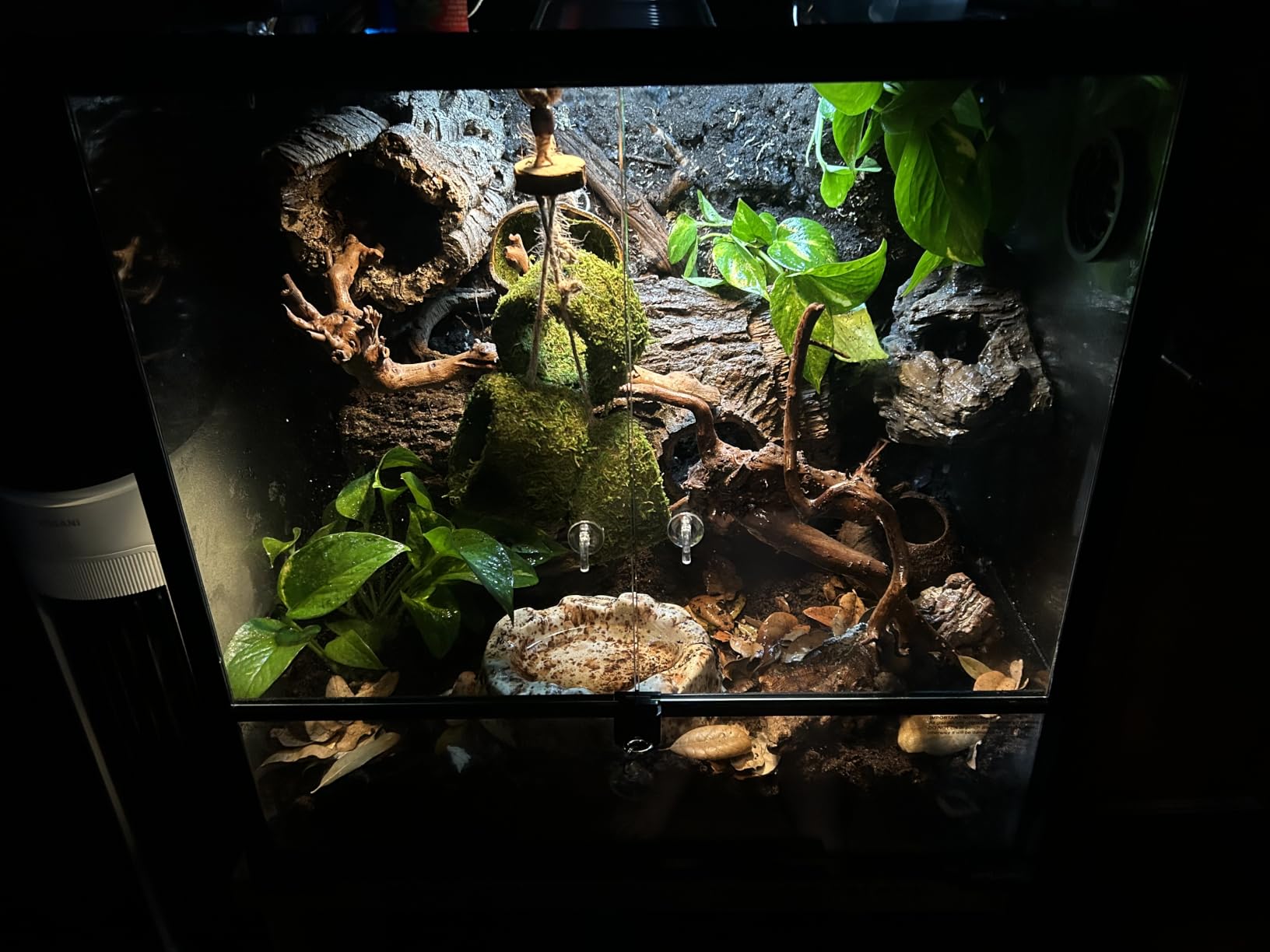 REPTIZOO 45 Gallon Glass Reptile Terrarium 24