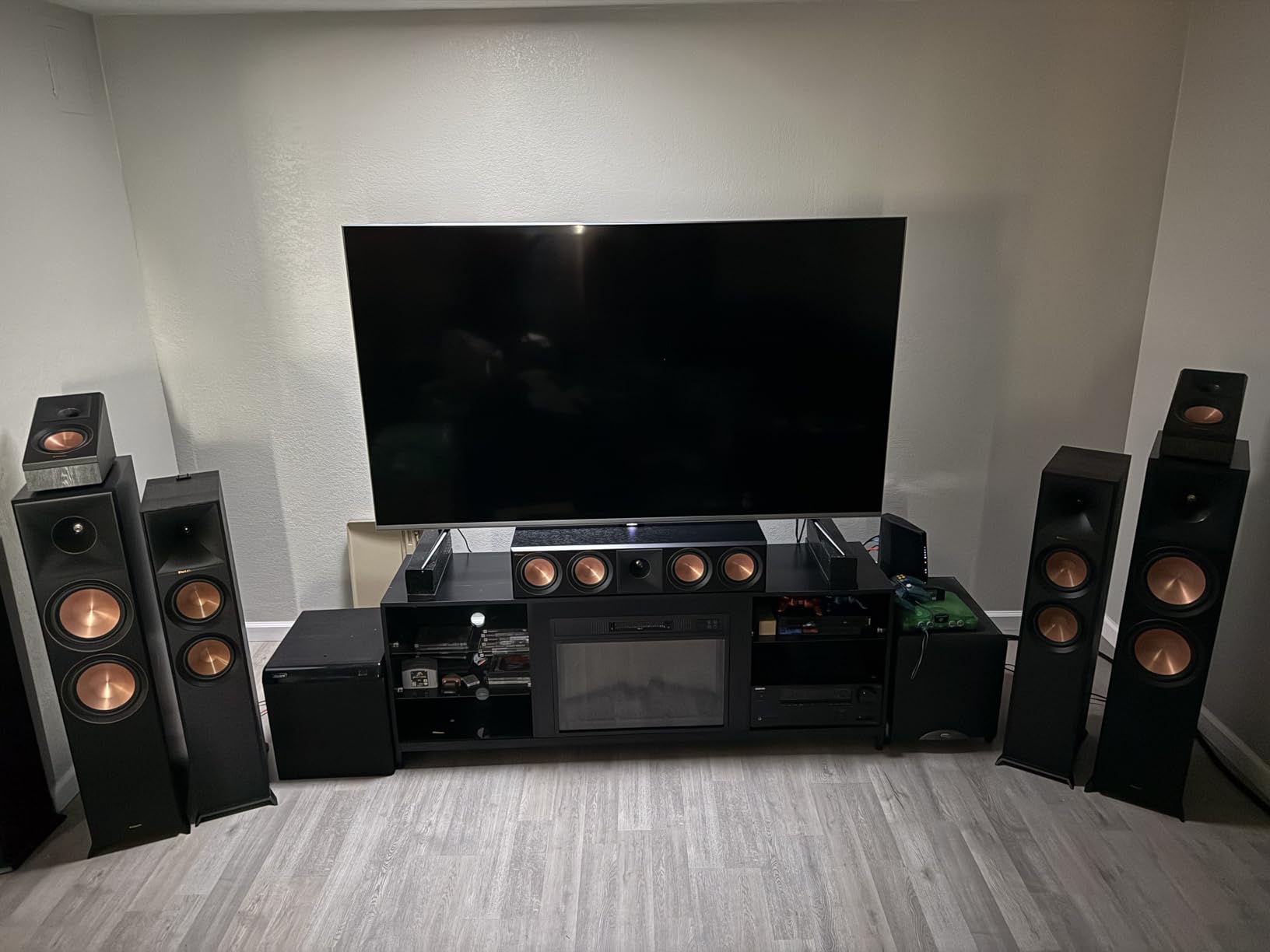 Klipsch Reference Premiere RP-8000F II Dual Floorstanding Speaker Pair, Ebony customer photo 2