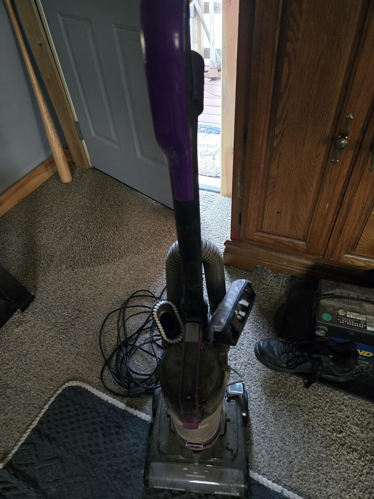 Bissell CleanView Compact Turbo Upright Vacuum with Quick Release Wand, Full Size Power, Compact Size for Apartments & Dorms, 3437F customer photo 2