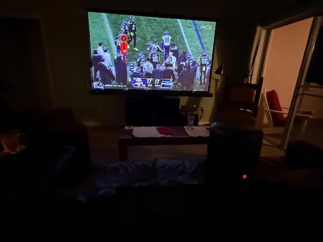 NEBULA Capsule 3 Laser, Outdoor Portable Mini Wi-Fi Smart TV Projector, Google TV, Official Netflix, 120 inches customer photo 1
