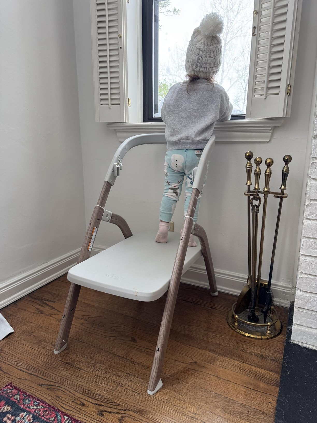 Graco EveryStep 6 in 1 High Chair, Babies and Toddlers Portable Slim High Chair with 6 Growing Stages from Infant to Toddler Seating, Convenient for Dining Time, Featured Design in Misty customer photo 1