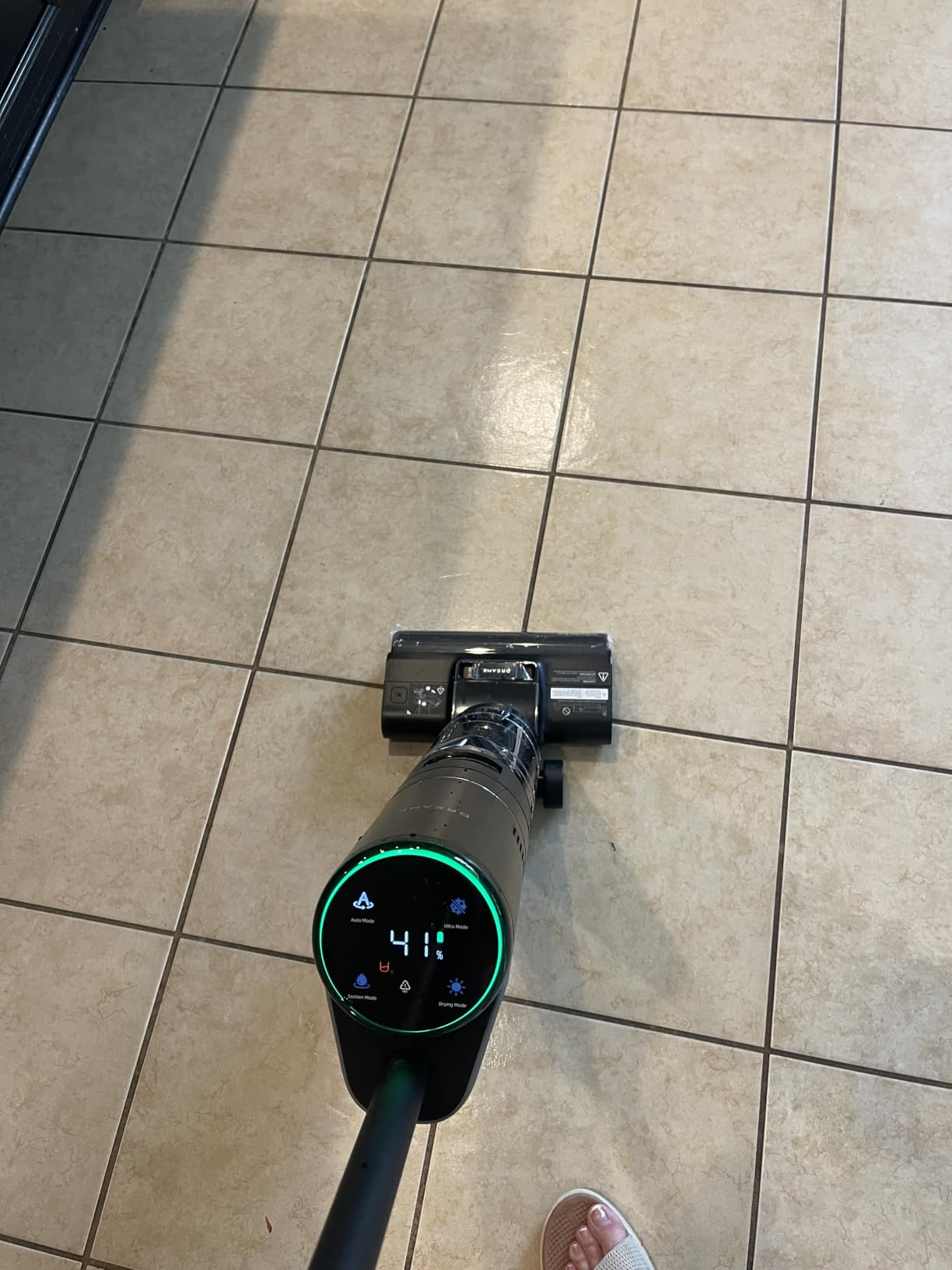 DREAME H12 PRO Vacuum Mop, Wet Dry Vacuum Cleaner for Hard Floor, Vacuum and Mop at The Same Time for Wet & Dry Messes, Auto Self-Cleaning, Edge to Edge Cleaning with Hot Air Drying customer photo 1