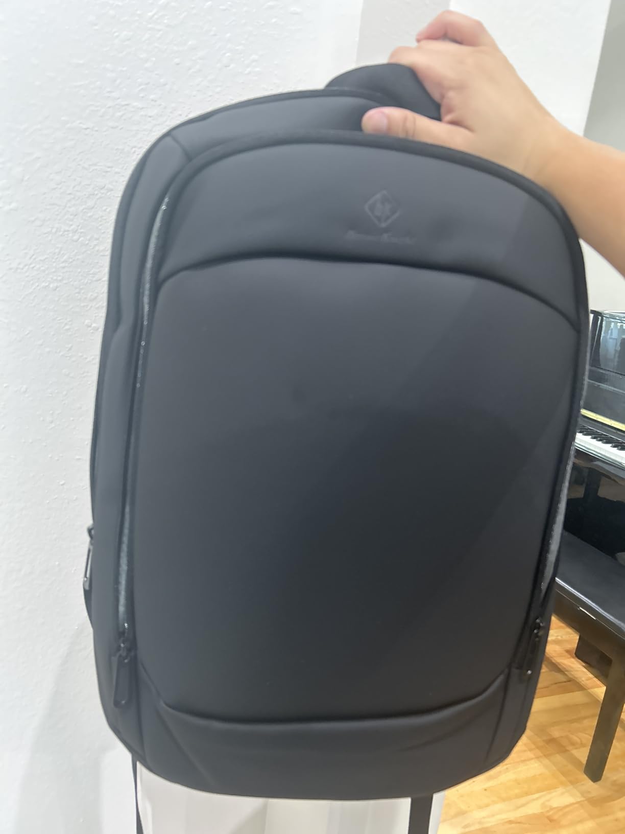 hk Business Backpack for Men, Slim & Expandable Backpack for 17 Inch Laptop, Waterproof Travel Backpacks with USB Charger, Anti-Theft Lightweight Large Work Computer Bag customer photo 2