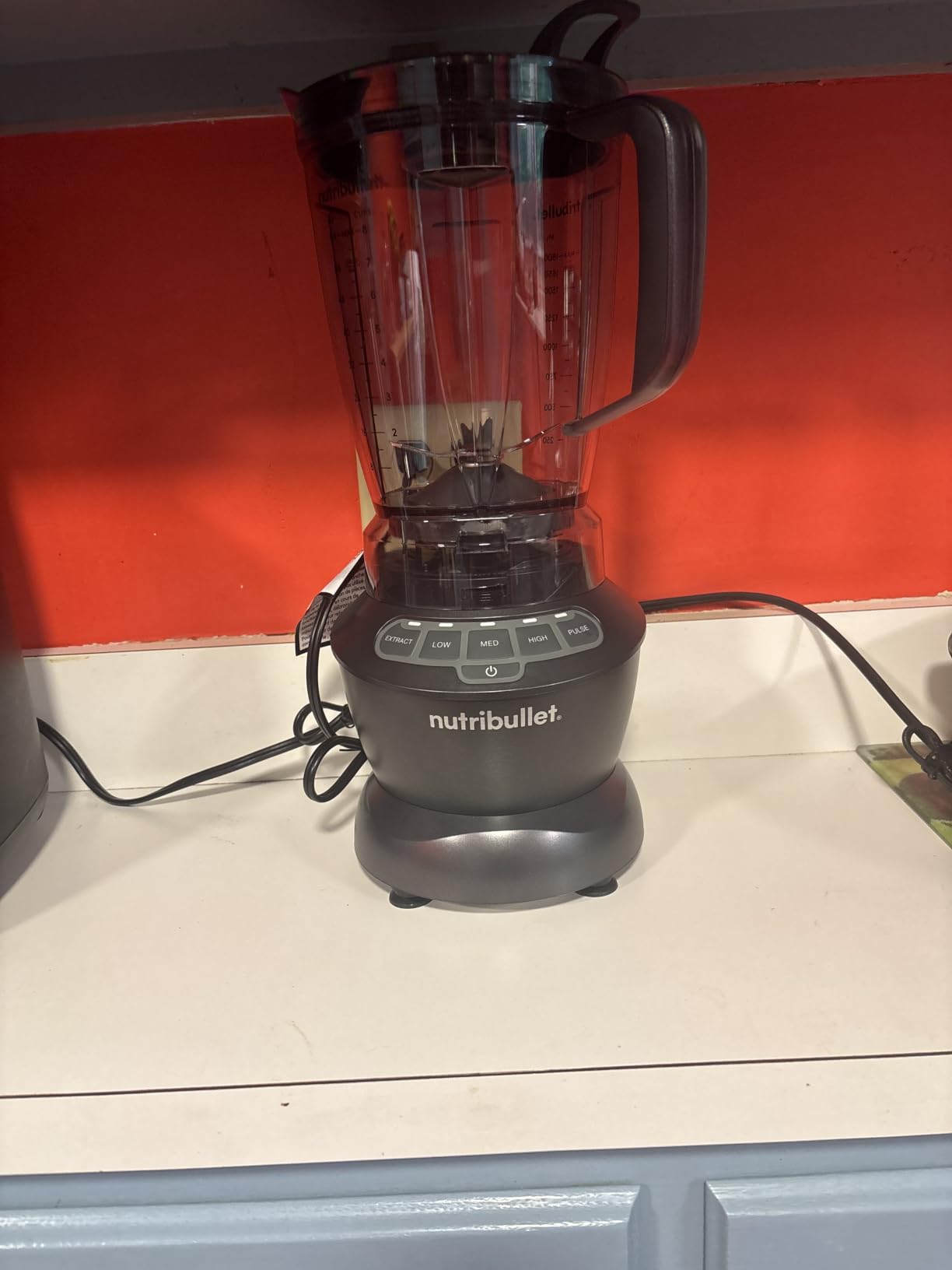 nutribullet® Full-Size Blender Combo, 1200W, Dark Gray, NBF50500 customer photo 2