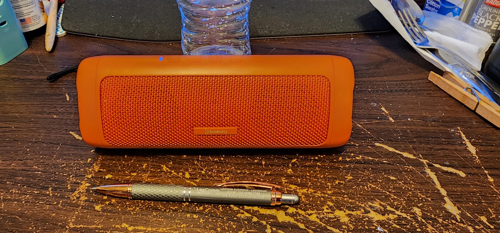 Bluetooth Speaker, 20W HD Sound, Portable Wireless, IPX5 Waterproof, Up to 24H Playtime, TWS Pairing customer photo 2