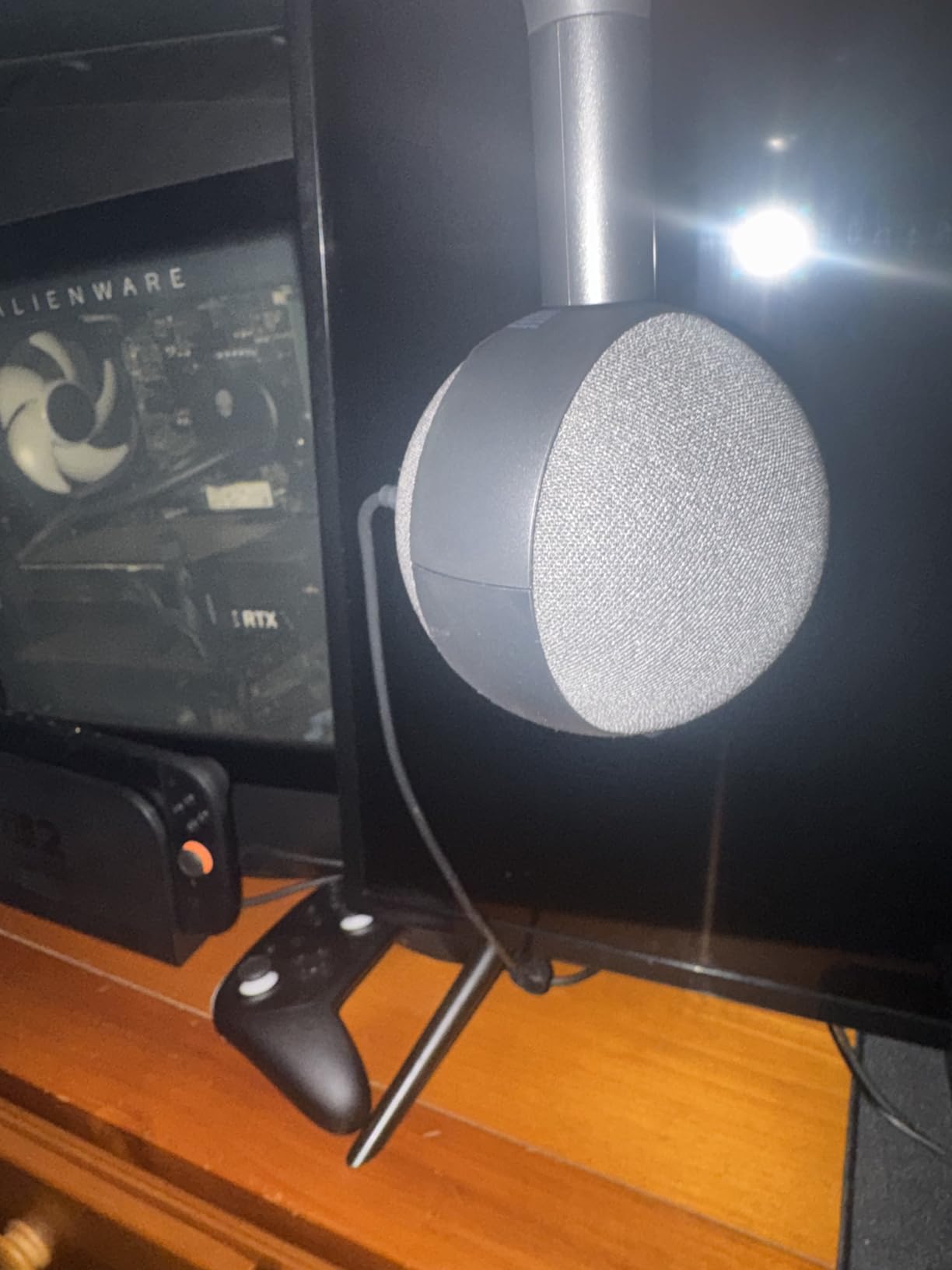 Logitech Yeti Orb Condenser RGB USB Gaming Microphone - Black | LIGHTSYNC, Cardioid, for streaming, plug and play for PC/Mac customer photo 1