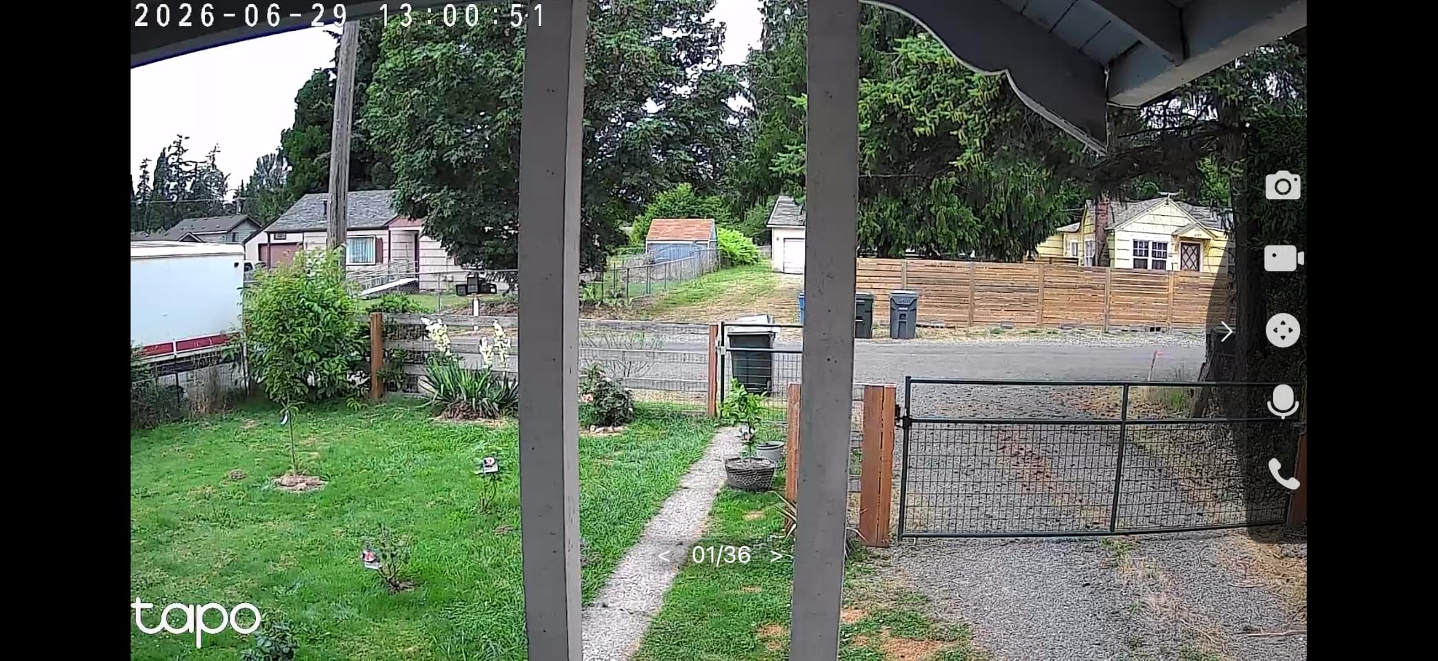 Tapo 1080P Outdoor Wired Pan/Tilt Security Wi-Fi Camera, 360° View customer photo 1