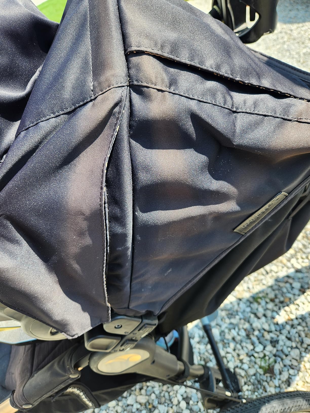 Baby Jogger Summit X3 Double Jogging Stroller, Side by Side Double Stroller with Smooth Ride for Walking/Jogging, Compact Fold, All-Terrain Air Filled Tires, and All-Wheel Suspension, Midnight Black customer photo 2