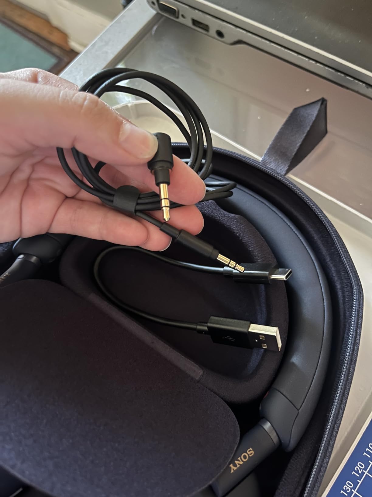 Sony WH-1000XM5 Premium Noise Canceling Headphones, Auto NC Optimizer, 30-Hour Battery, Alexa Voice Control, Midnight Blue | Auto Nc Optimizer Noise Cancelling, Up to 30-Hour Battery, Alexa Voice Control, Bluetooth 5.2, Multipoint customer photo 1