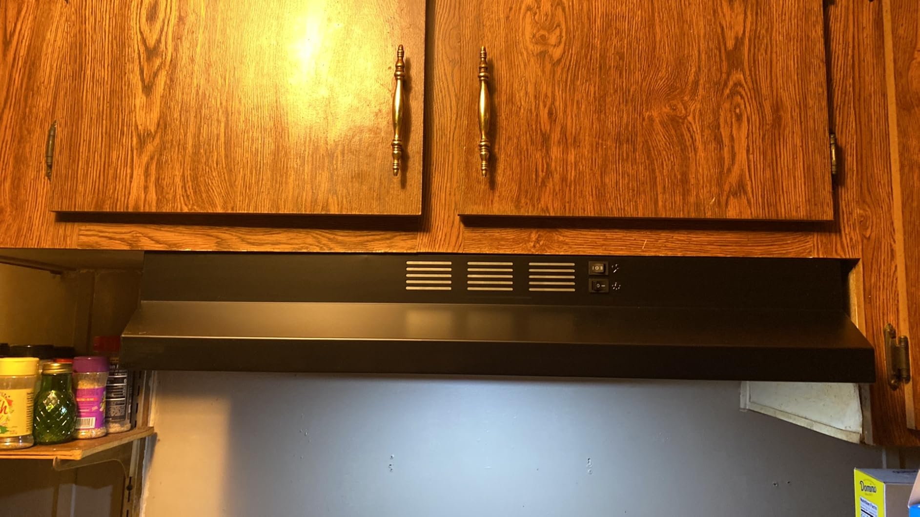 Range Hood 30 inch Under Cabinet, Stainless Steel Kitchen Vent Hood 280CFM, Built-in Kitchen Stove Hood w/Rocker Button Control, Ducted/Ductless Convertible Duct, 2 Speeds Fan, Bright LED Light customer photo 1