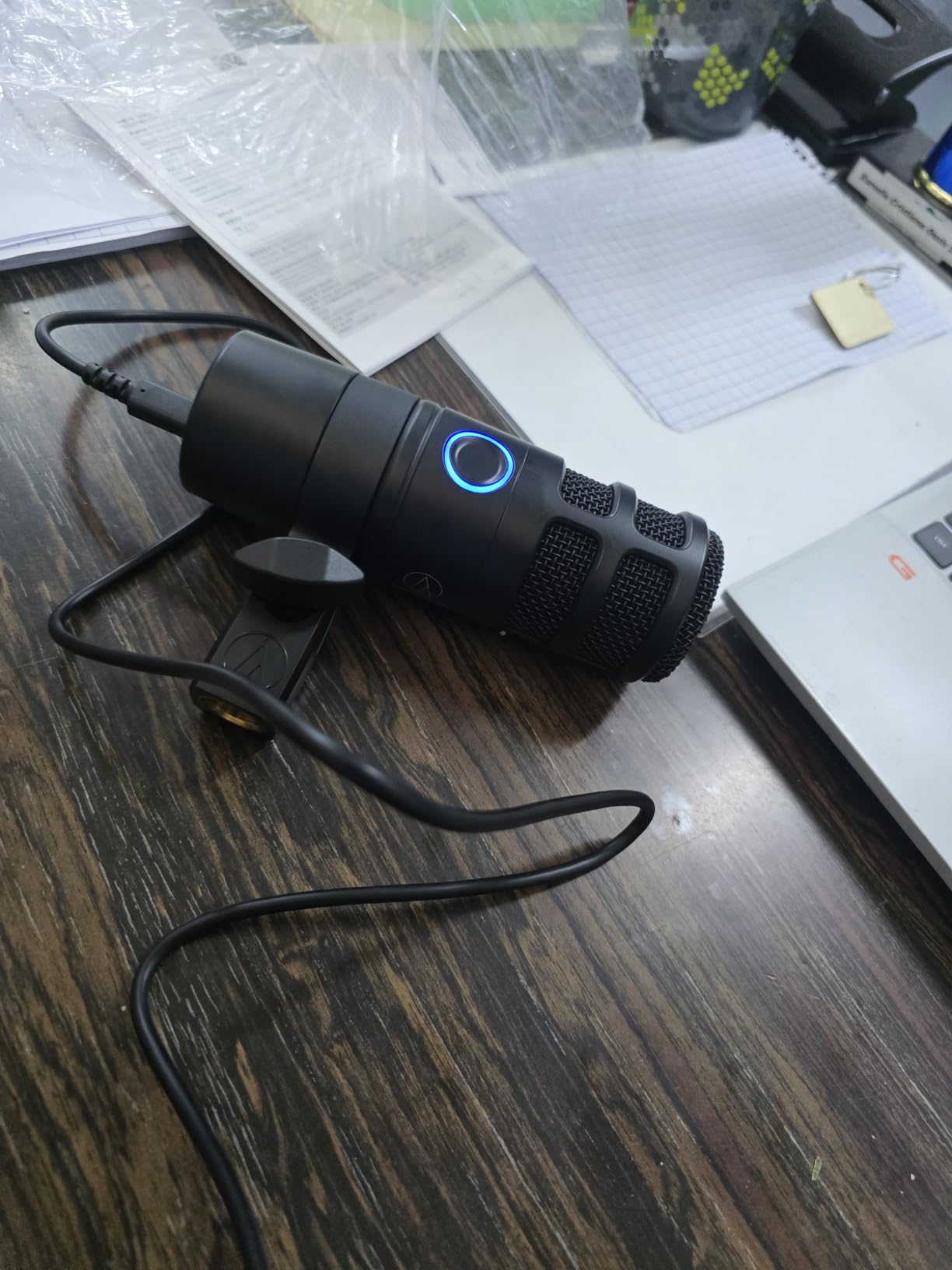 Audio-Technica AT2040USB Dynamic USB Microphone customer photo 1