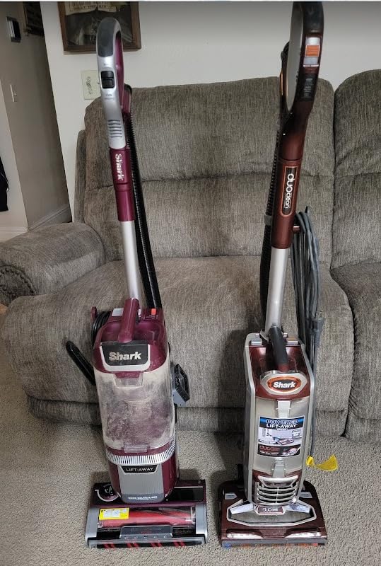 Shark Rotator Lift-Away Vacuum with DuoClean PowerFins, Wine Purple, LA702 | DuoClean PowerFins HairPro, Odor Neutralizer, Lift-Away Pod, HEPA Seal, LED Headlights, Crevice and Upholstery Tools, Pet customer photo 2