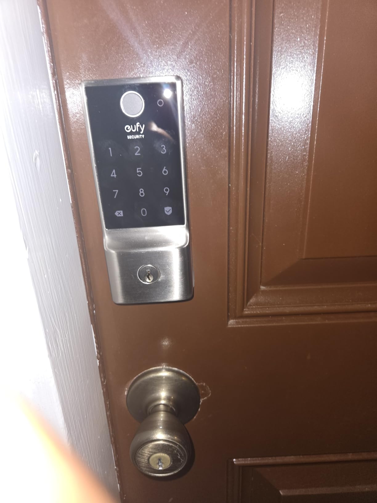 eufy Security Smart Lock C220, Fingerprint Keyless Entry Door Lock, Built-in Wi-Fi, BHMA Grade 3 customer photo 1