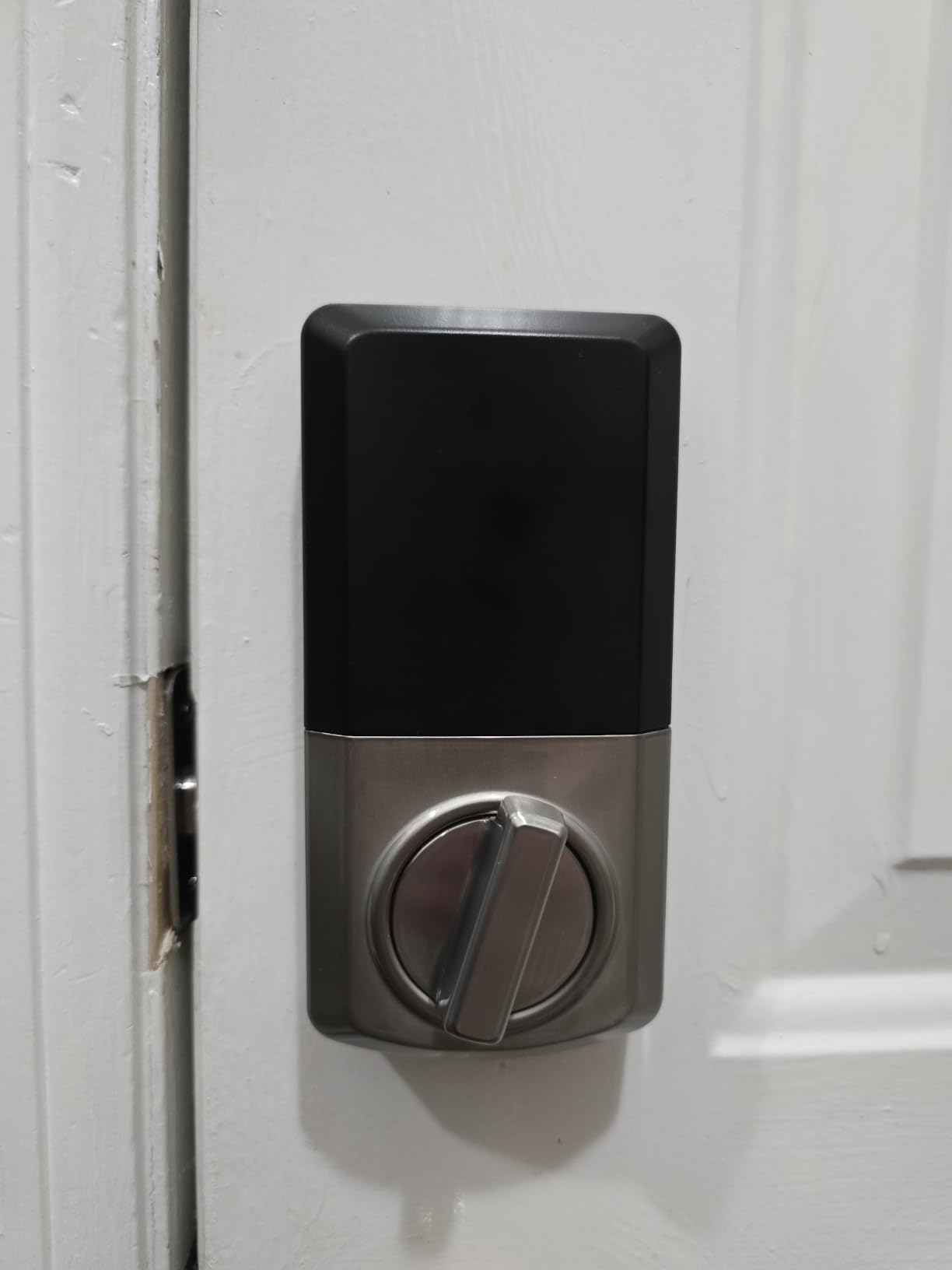 Kwikset Powerbolt 250 10-Button Keypad Satin Nickel Transitional Electronic Deadbolt Door Lock customer photo 1
