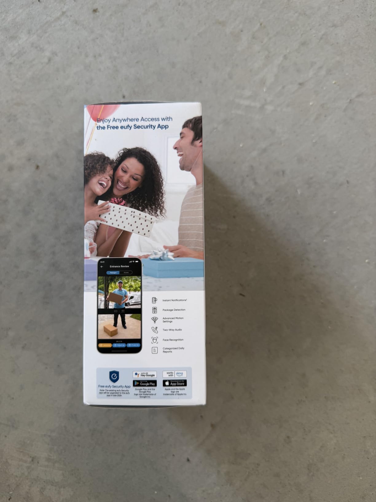 eufy Security Video Doorbell E340, Dual Cameras, 2K FHD | No subscription, head-to-toe view, wireless or wired, color night vision, two-way talk, AI motion/package detection, 8GB customer photo 2