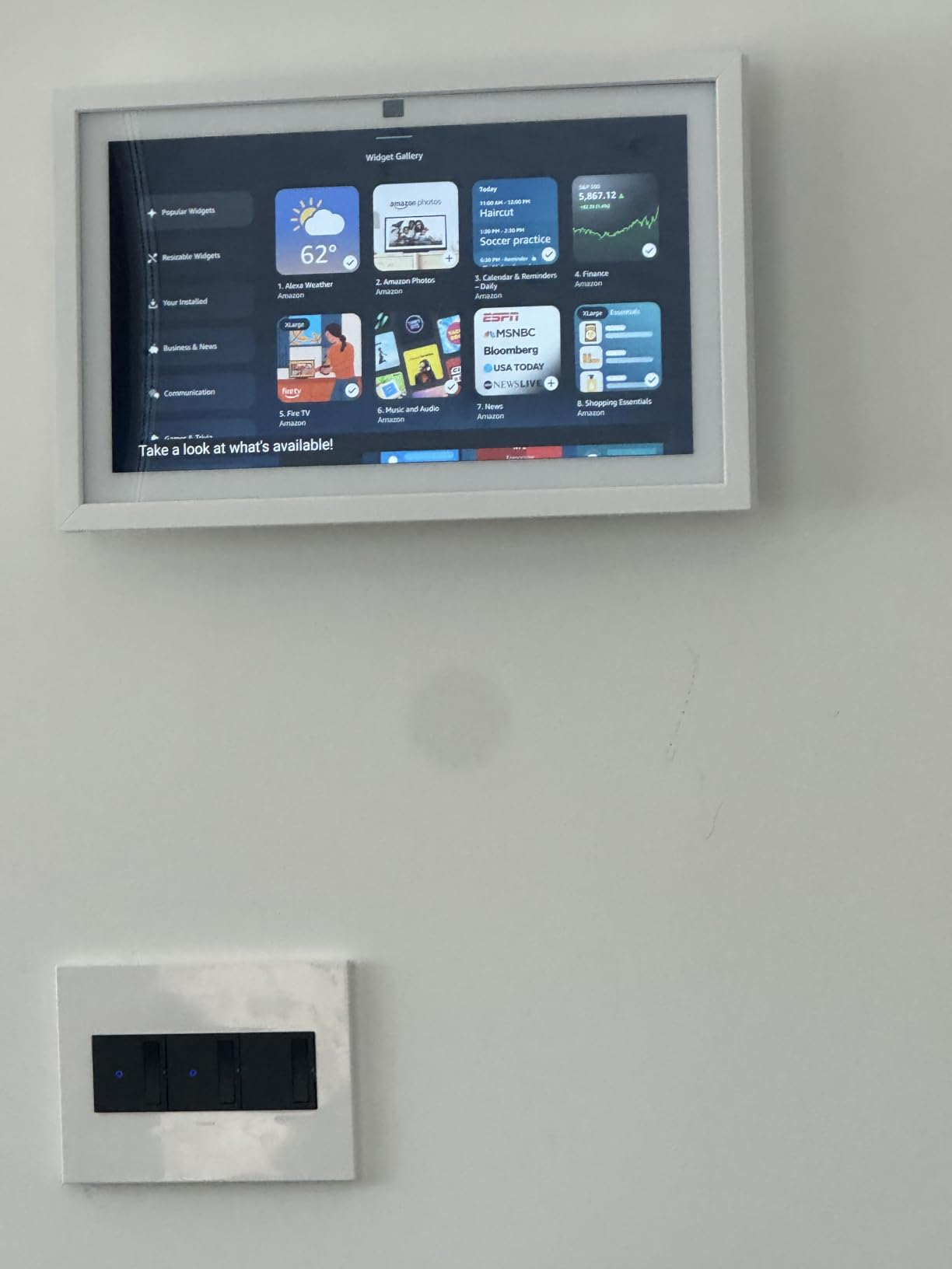 Like-New Amazon Echo Show 21 (newest model), Full HD 21