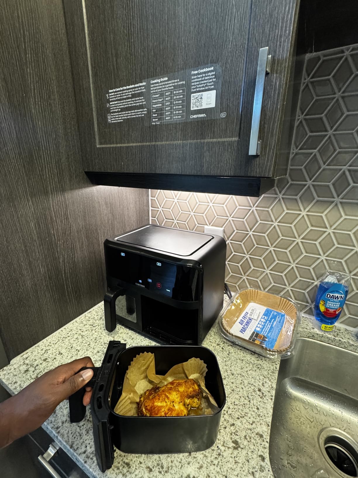 Chefman Dual Basket customer photo 2