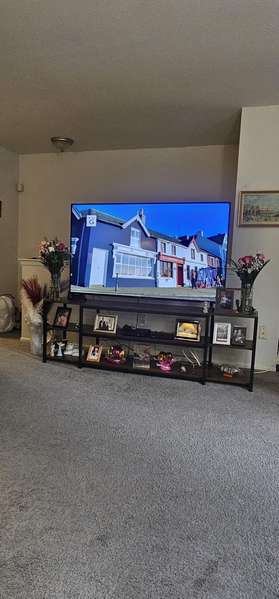 85 inch TV Stand, Entertainment Center for 70 75 80 85
