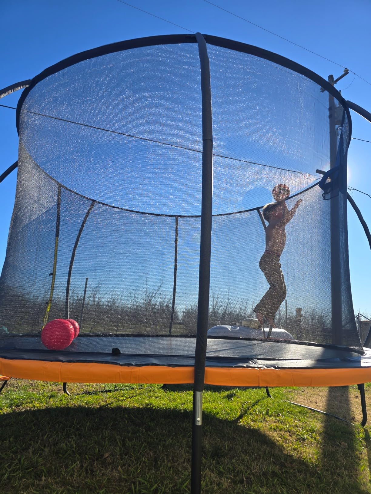 Kiivakii Trampoline 8FT 10FT 12FT 14FT 16FT, Outdoor Trampolines for Kids and Adults, Recreational Trampoline with Enclosure Net & Ladder, Round Trampolines ASTM Approved customer photo 2