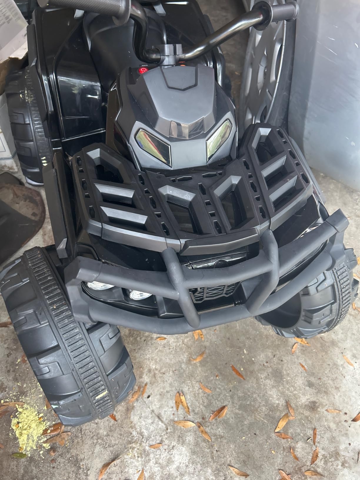 Best Choice Products 12V Kids Ride-On Electric ATV, 4-Wheeler Quad Car Toy w/Bluetooth Audio, 3.7mph Max Speed, Treaded Tires, LED Headlights, Radio - Blue customer photo 2