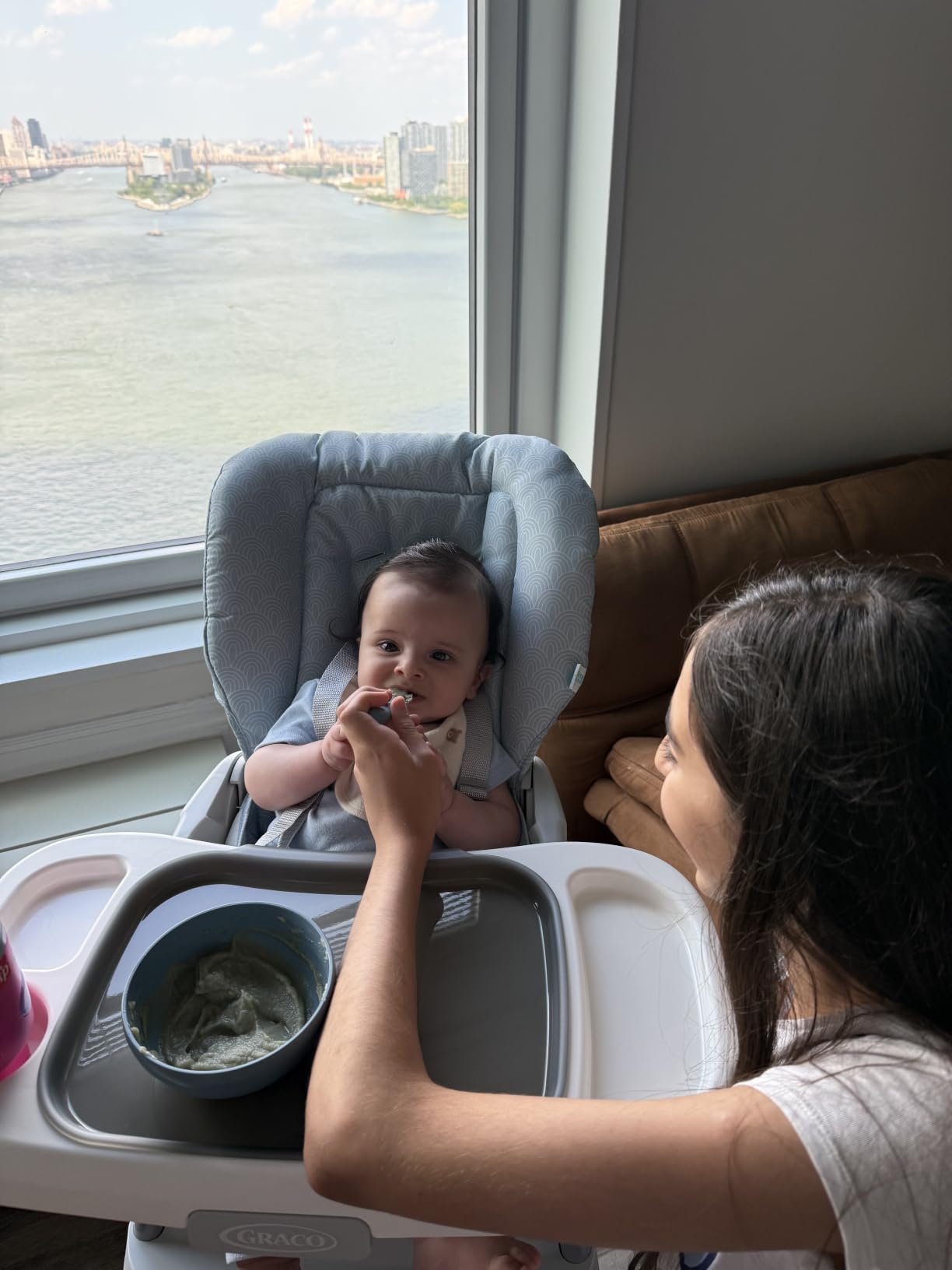 Graco Made2Grow 5-in-1 Convertible Highchair Adjustable Baby to Toddler Seat, Hudson customer photo 1