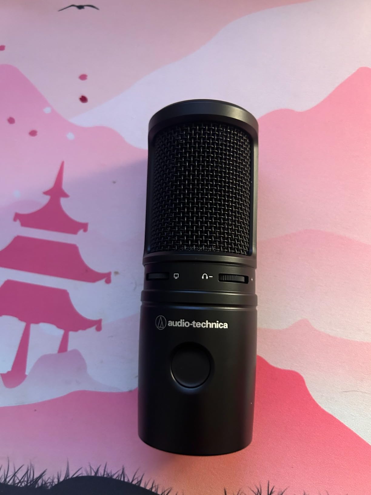 Audio-Technica AT2020USB-X Cardioid Condenser USB Microphone with Microphone Arm + Wind Screen Pop Filter + Cleaning Cloth (4 Items) customer photo 1