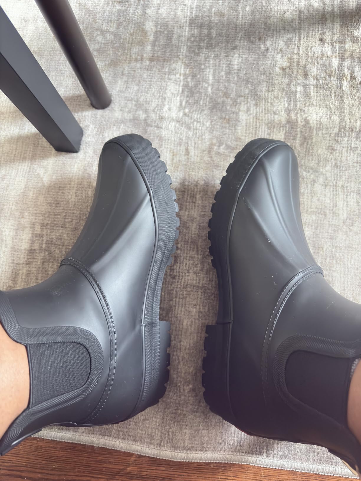 Women's Waterproof Duck Chelsea Lined Rain Boot customer photo 1