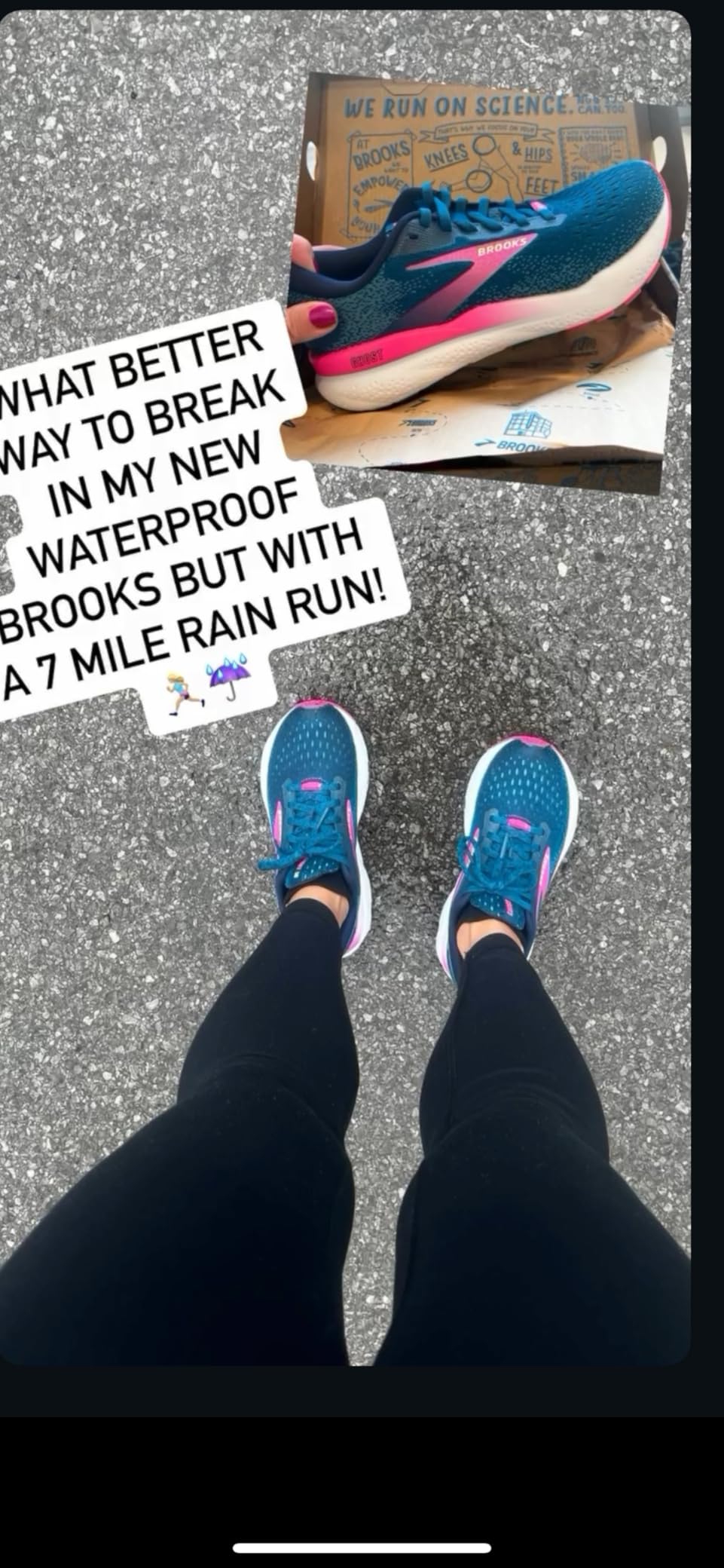 Brooks Women's Ghost 16 GTX Waterproof Neutral Running Shoe customer photo 2