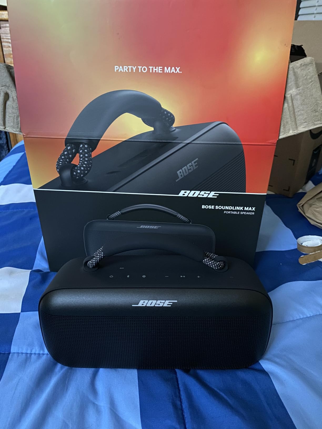 Bose SoundLink Max Bluetooth Speaker - Portable Wireless Party Speaker, IP67 Waterproof customer photo 1