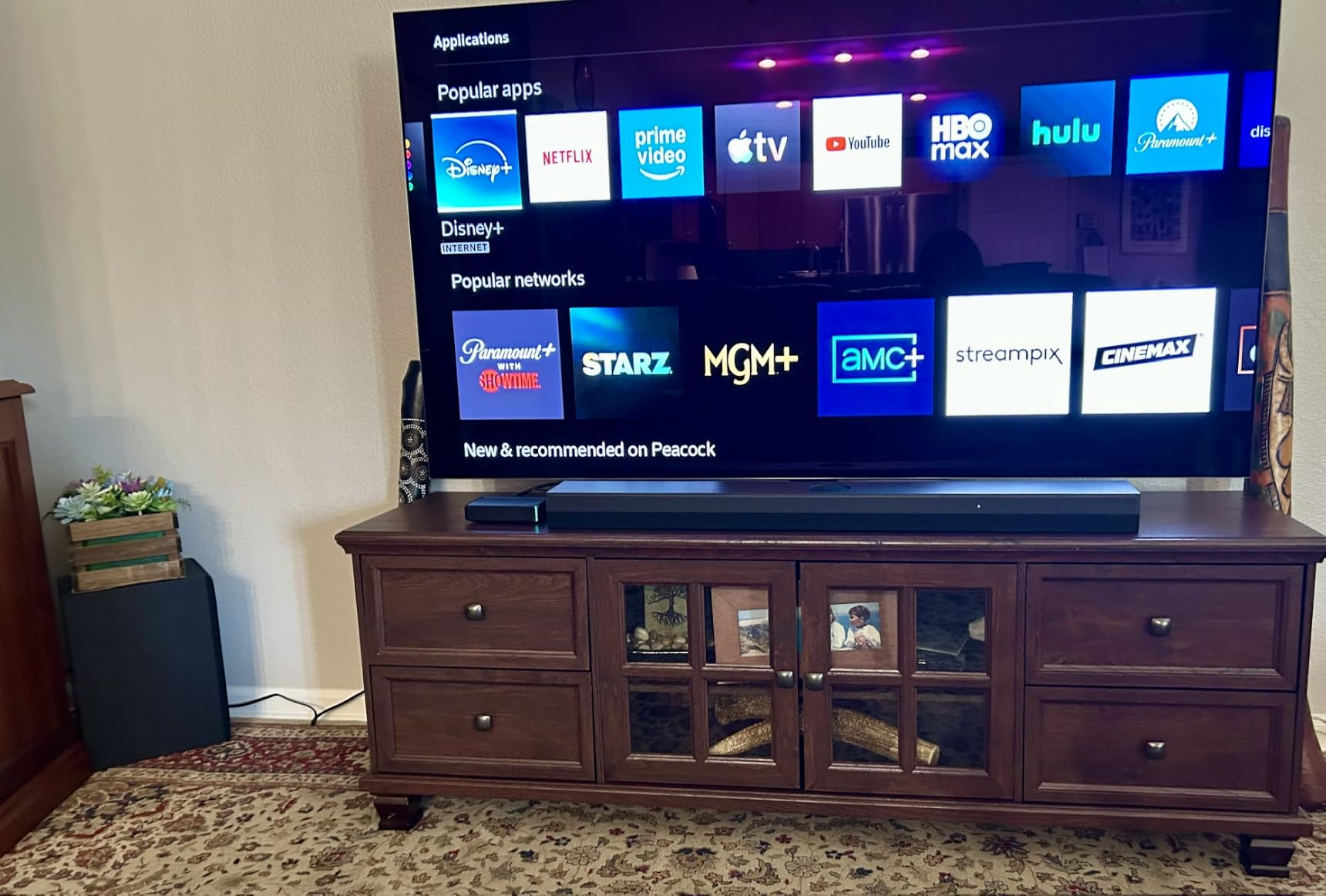 LG S70TY 3.1.1-Channel QNED TV Matching Soundbar, Dolby Atmos, Wow Orchestra, Rear Speaker Ready, Wireless Subwoofer customer photo 1