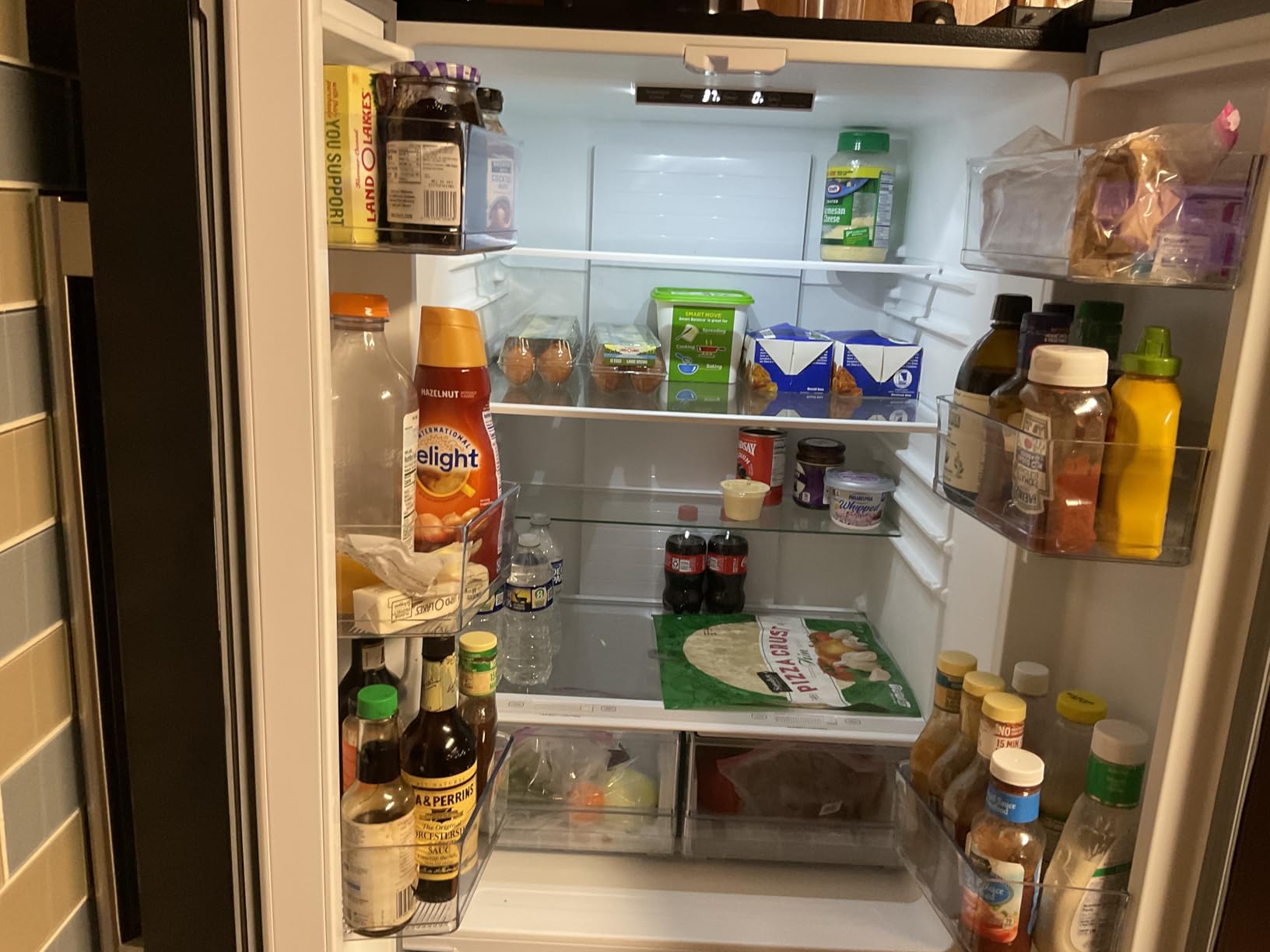 BLACK+DECKER 17 Cu. Ft. Convertible Freezer Refrigerator, BUC1700XW, White | Upright Fridge with Glass Shelves, Garage Ready Freezer, ENERGY STAR rated, Frost Free customer photo 2