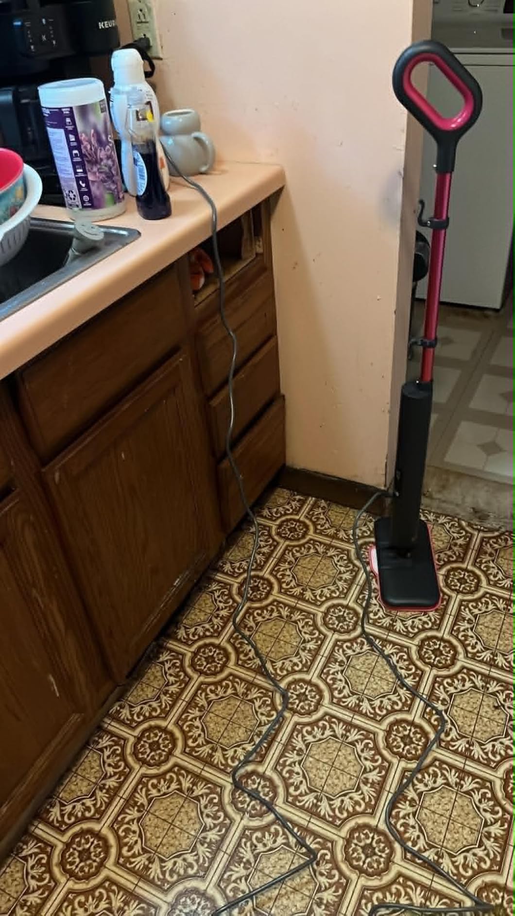 Schenley 19-in-1 Steam Mop for Floor Cleaning with Handheld Steamer | Multi-Surface Cleaning, 15s Heat-Up, 248°F Steam, Hardwood Floors, Tile & Grout customer photo 1