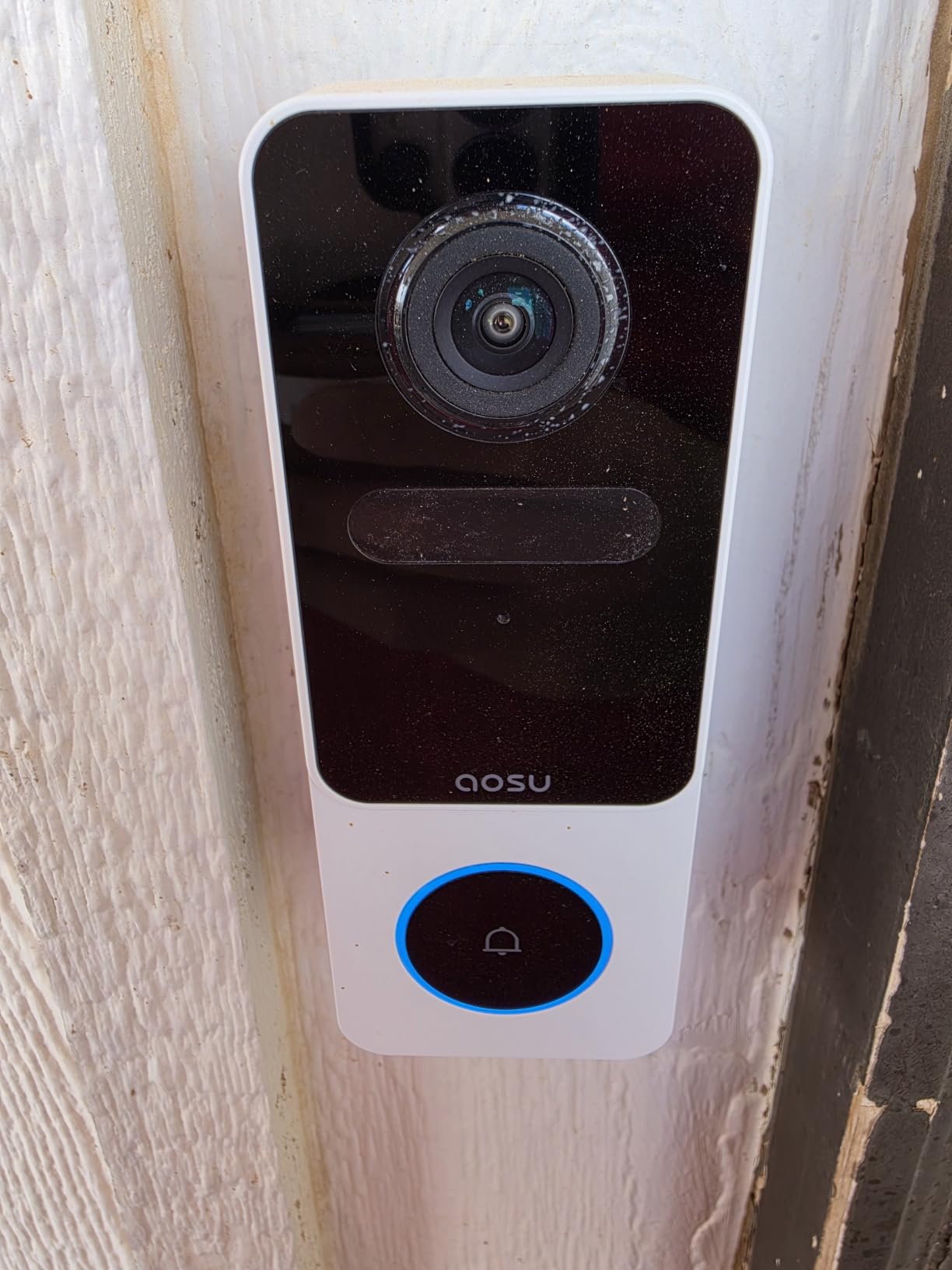 aosu Video Doorbell Camera Wireless, 2K QHD, 170° Wide Angle, 2.4 GHz WiFi | No Subscription Required, Head-to-Toe View, Person Detection Smart Alerts, Local & Cloud Storage, Battery Doorbell with Chime customer photo 1