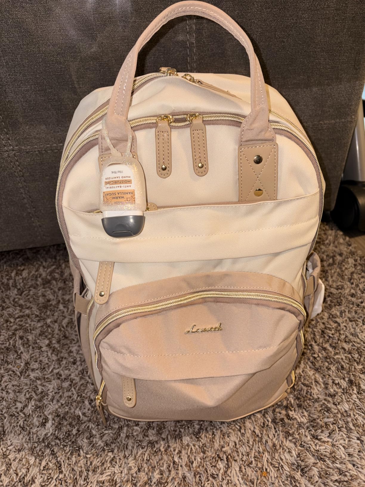 LOVEVOOK Large Capacity Diaper Backpack customer photo 1