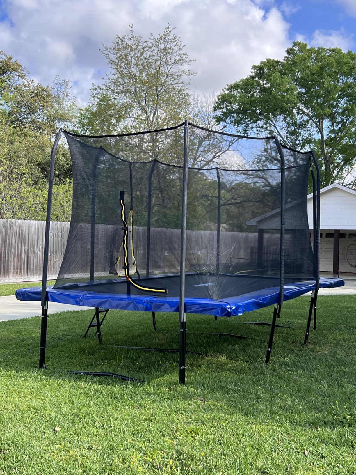 Zupapa 1800LBS Weight Capacity Rectangle Trampoline 10x17FT 9X15FT 8X14FT Outdoor Square Gymnastics Trampolines for Kids Adults Long Large Bid Rectangular Tumbling Trampolin customer photo 2